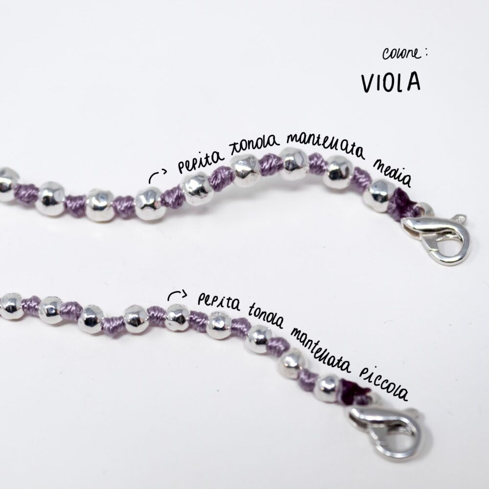 Bracciali Pepite e Nodini Bambini