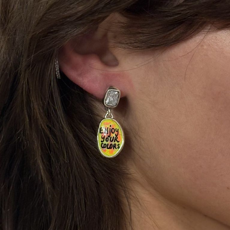 Orecchino Pop Heart SHINE ON