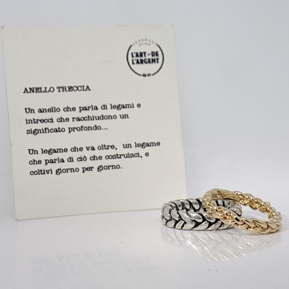 Anello Treccia